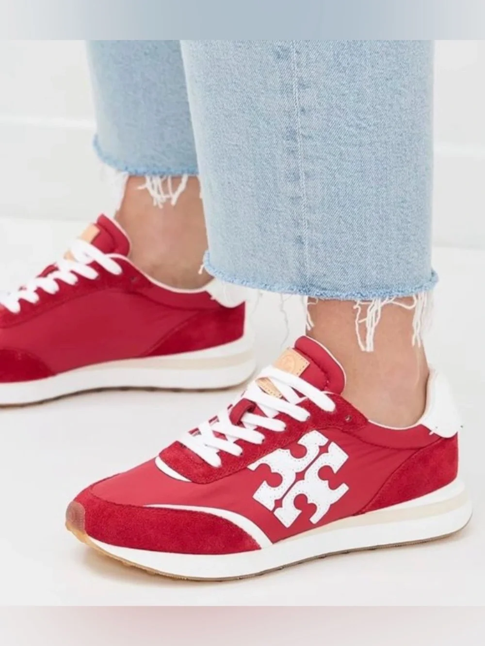 Tory Burch Destiny Low-Top Sneakers NWOT